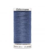 Gütermann jeansgaren 100 m, kleur 6075