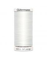 Gütermann Naaigaren 500 m, kleur 800 wit