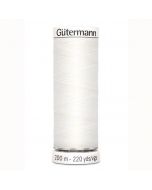 Gütermann Naaigaren 200 m, kleur 800 wit